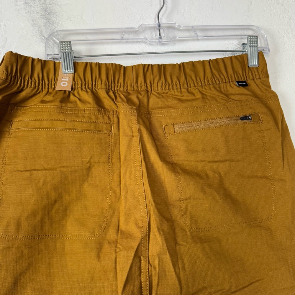 Prana Skirt Skort Double Peak Antique Bronze Khaki Brown Utility Pull On Lined - Picture 5 of 8